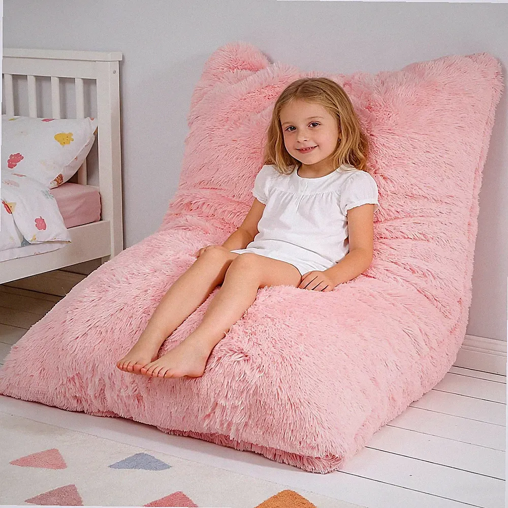 Faux Fur Kids' Recliner