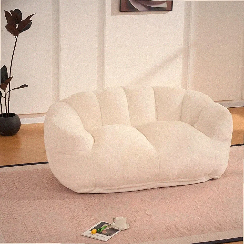 Faux Fur Loveseat