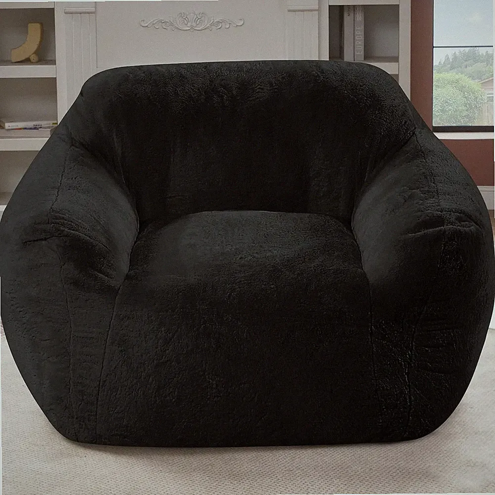 Giant Bean Bag Chair for Adults, Large Memory Foam Beanbag Chairs, Oversized Bea