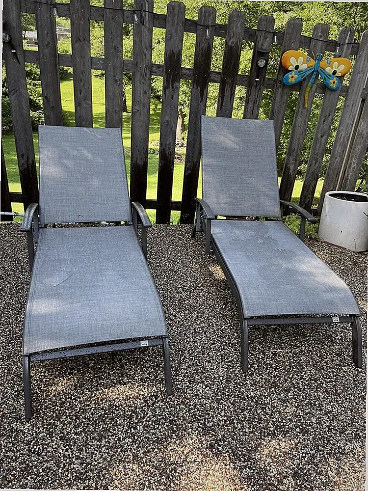 Lounge Chairs phifertex fabric
