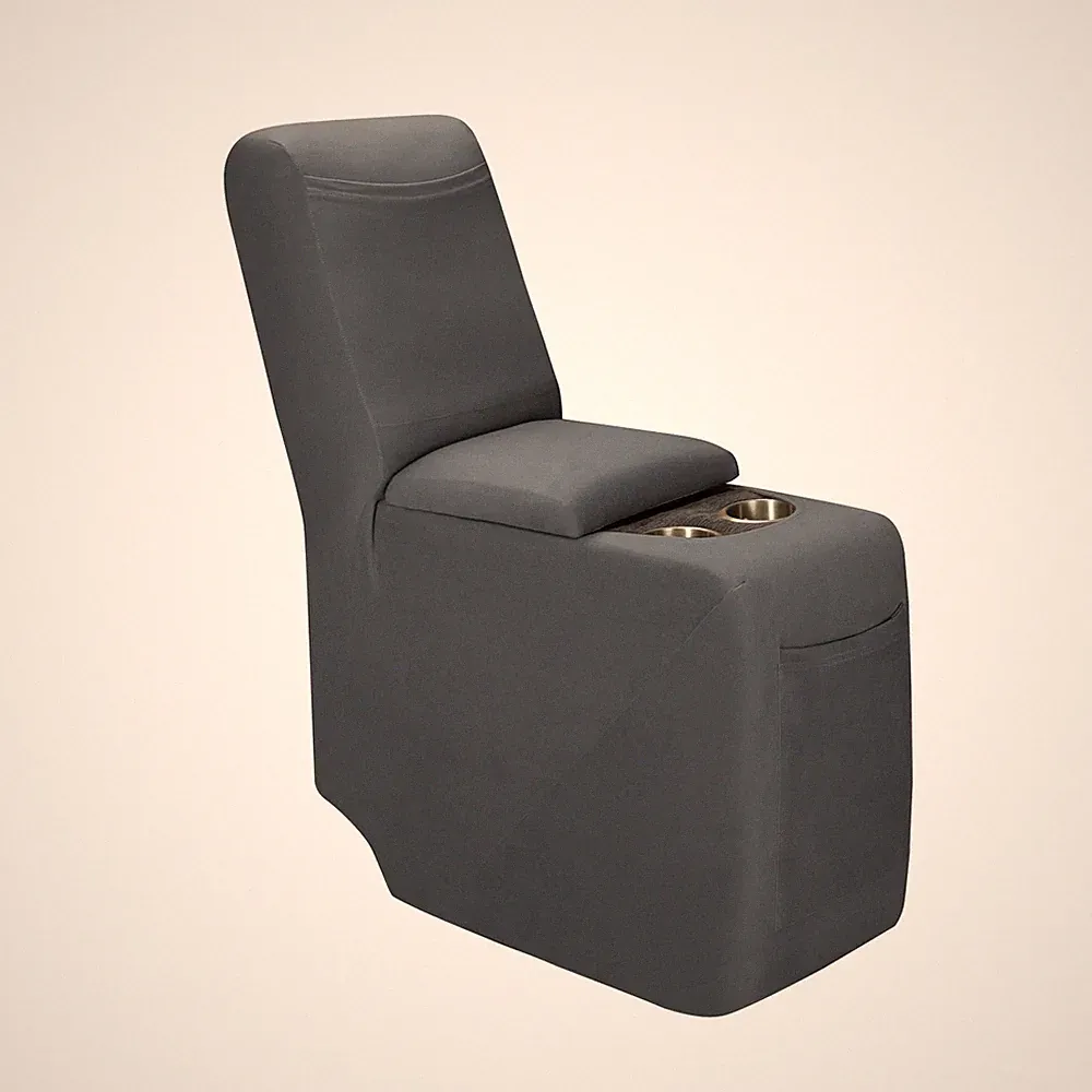 Recliner Console Cover for Reclining Couch Covers, Super Stretch Middle Conso...